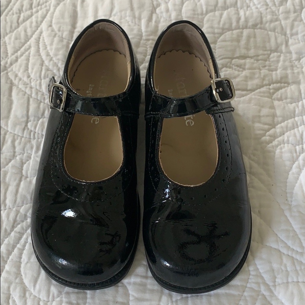 Toddler, Stride Rite, black patent Mary Janes